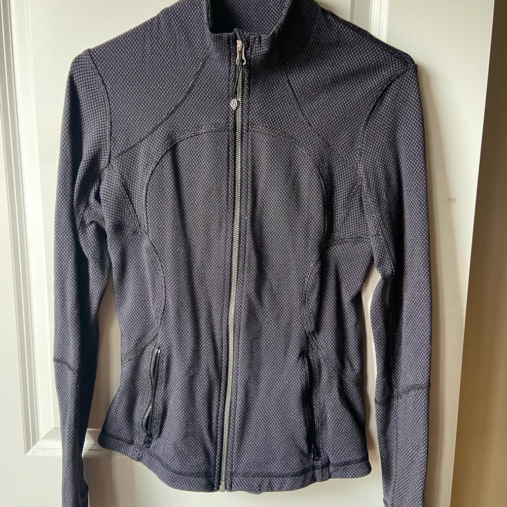 Lululemon fitted running zip up